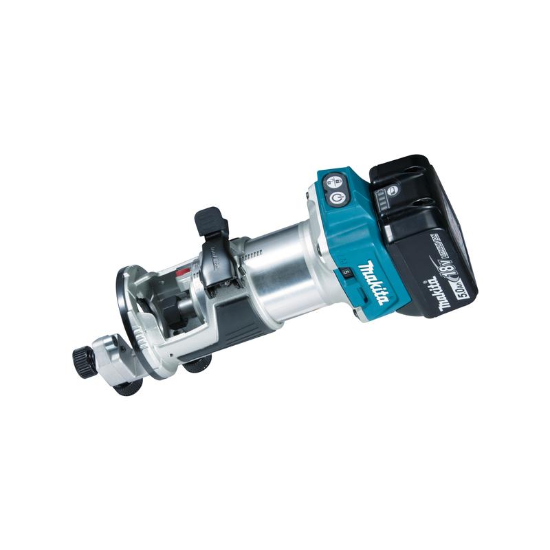 Акумуляторний фрезер LXT Makita DRT50RTJX2, 18В,6-8 мм