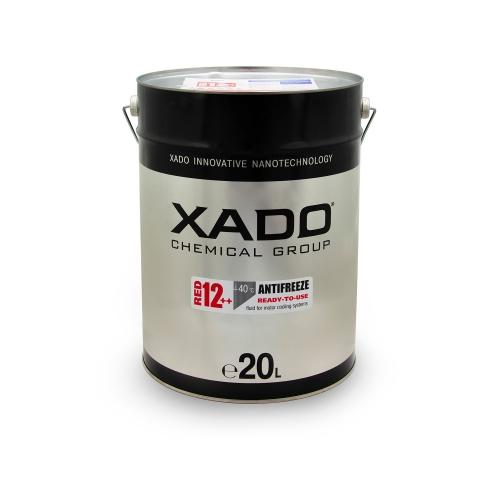 Антифриз для двигуна XADO Antifreeze Red 12++ -40⁰С 20л