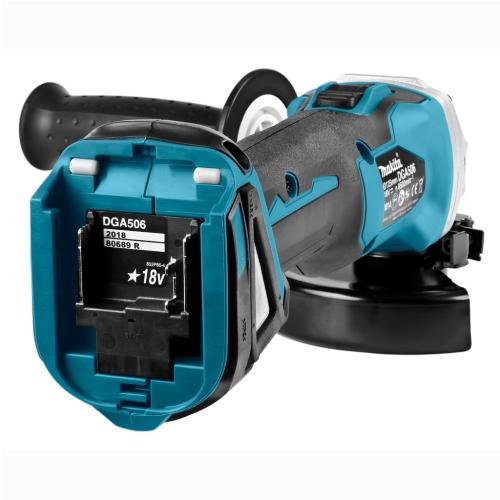 Акумуляторна кутова шліфмашина Makita DGA506Z, LXT 18В, 125мм
