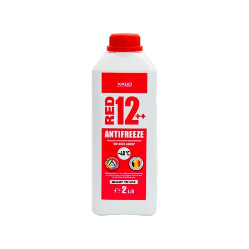 Антифриз для двигуна XADO Antifreeze Red 12++ -40⁰С 2л