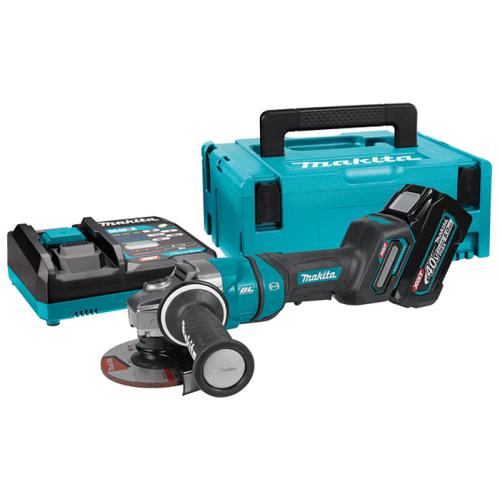 Акумуляторна кутова шліфмашина Makita GA050GT101 XGT 40Vmax 125 мм (BL4025, ЗП)