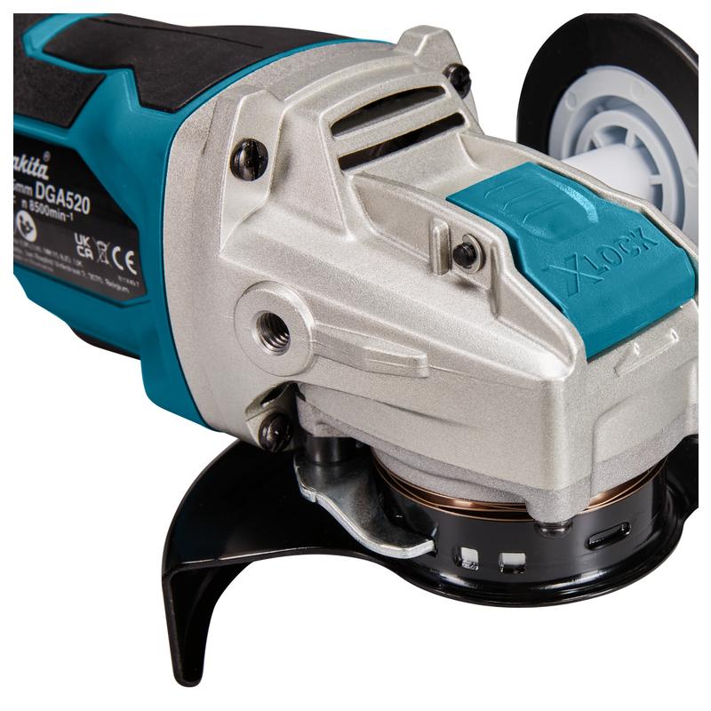 Акумуляторна кутова шліфмашина Makita DGA520ZX1 X-LOCK LXT 18V 125 мм