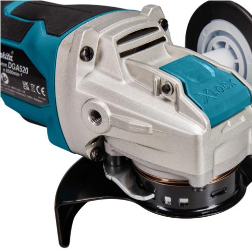 Акумуляторна кутова шліфмашина Makita DGA520ZX1 X-LOCK LXT 18V 125 мм