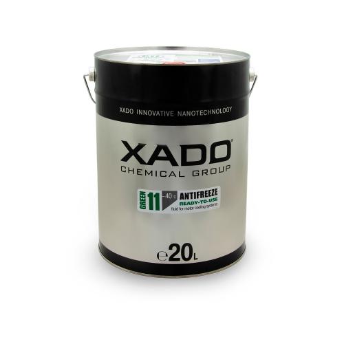 Антифриз для двигуна XADO Antifreeze Green 11 -40⁰С 20л