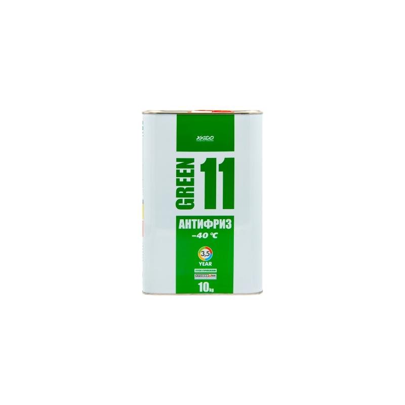 Антифриз для двигуна XADO Antifreeze Green 11 -40⁰С 10л