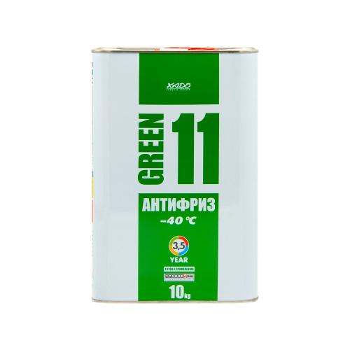 Антифриз для двигуна XADO Antifreeze Green 11 -40⁰С 10л