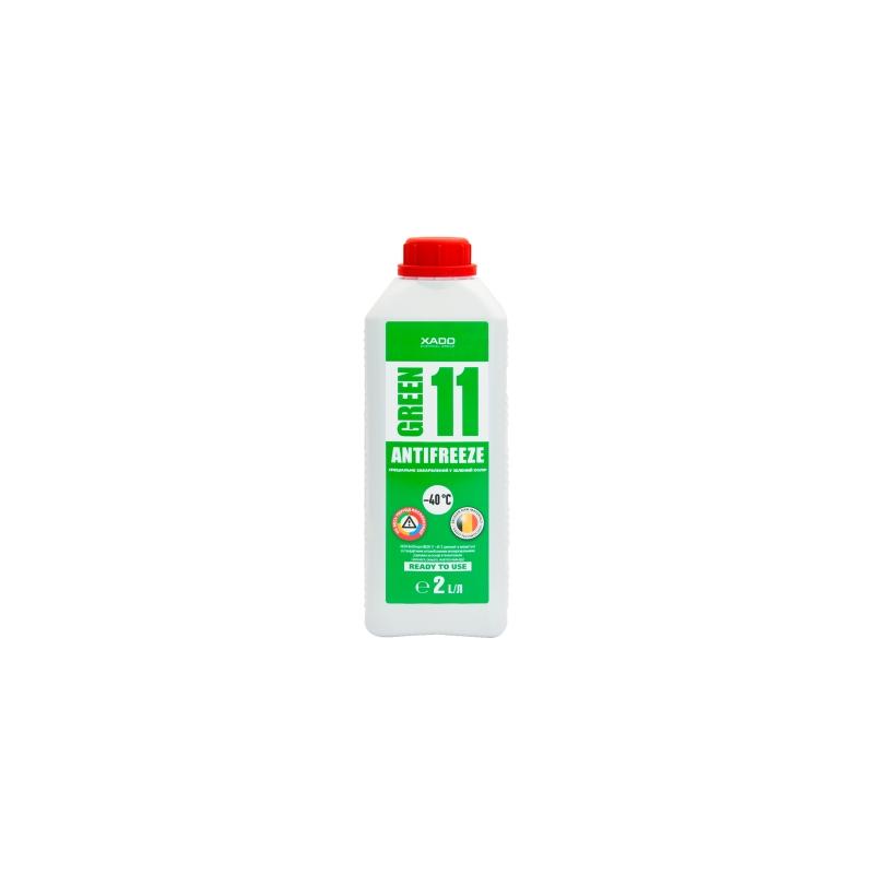 Антифриз для двигуна XADO Antifreeze Green 11 -40⁰С 2л