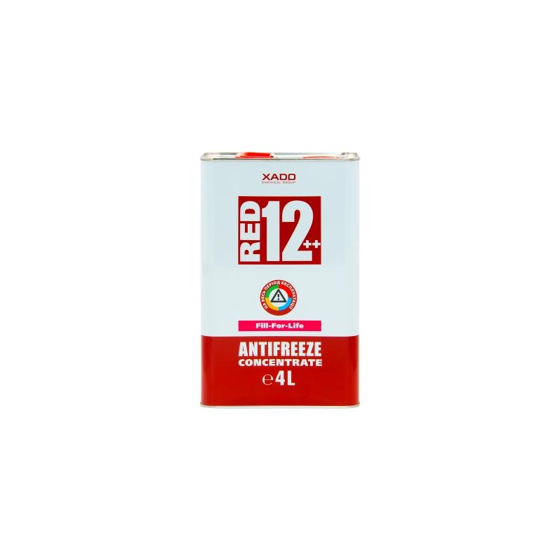 Антифриз для двигуна XADO Antifreeze Red 12++  Концентрат 4л