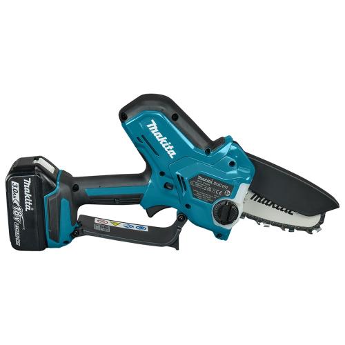 Акумуляторна ланцюгова пила Makita DUC101SF LXT, 18В, 100мм, 3Аг, Зарядний пристрій