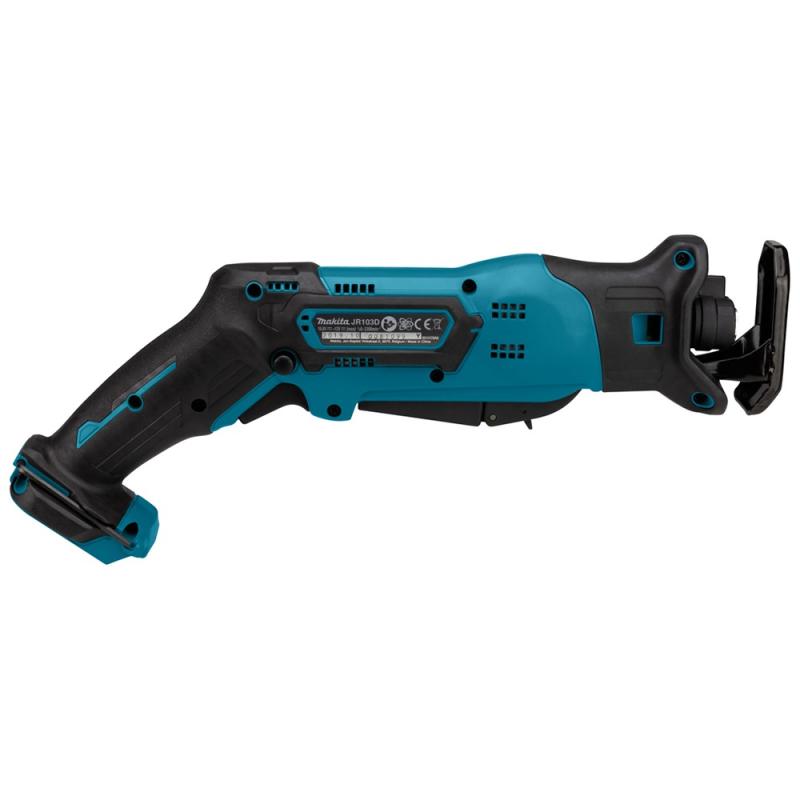 Акумуляторна шабельна пила Makita JR103DZ ножівка CXT, 10,8В Slider
