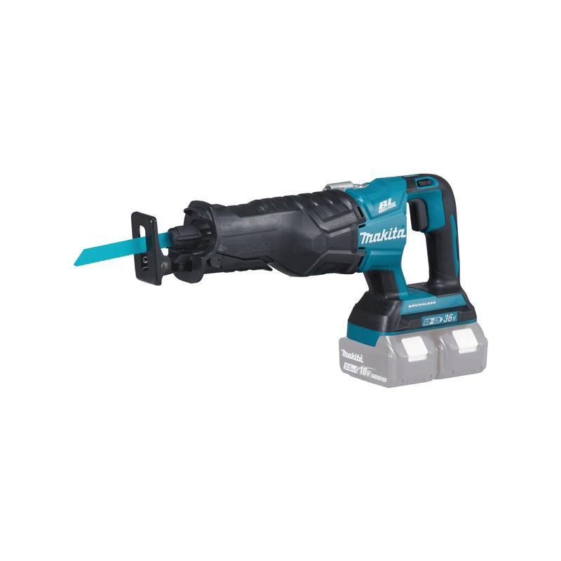 Акумуляторна шабельна пила Makita DJR360Z ножівка LXT, 18В+18В, 32мм