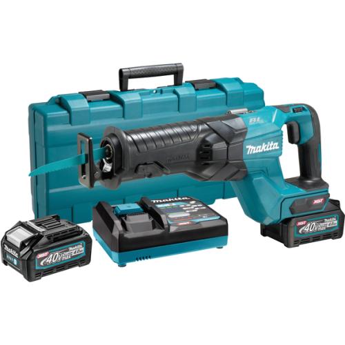 Акумуляторна шабельна пила XGT Makita JR001GM201, 40 V Max, 32мм, BL4040x2, DC40RA, Makpac