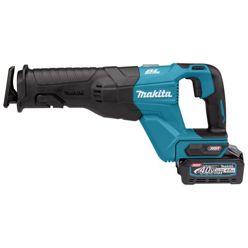 Акумуляторна шабельна пила XGT Makita JR001GM201, 40 V Max, 32мм, BL4040x2, DC40RA, Makpac