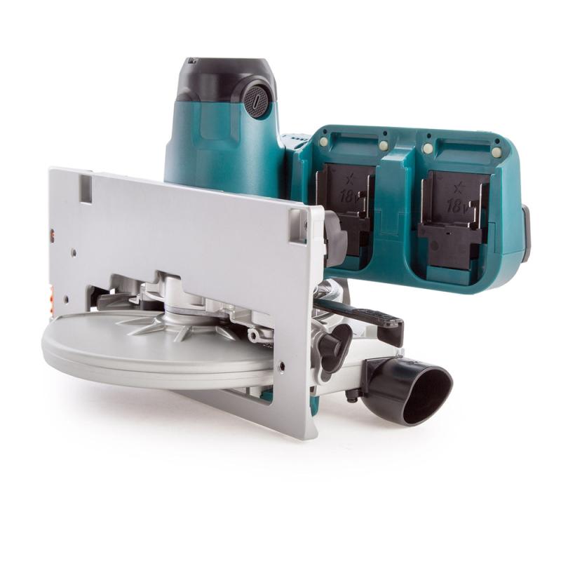 Акумуляторна дискова пила Makita DHS710Z LXT, 18В+18В, 190мм