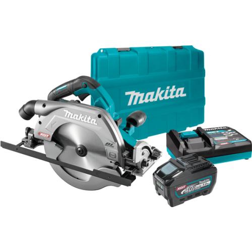 Акумуляторна дискова пила Makita XGT 40 V MAX HS009GT201 36В, 235 мм, BL4050F х2, DC40RA x1