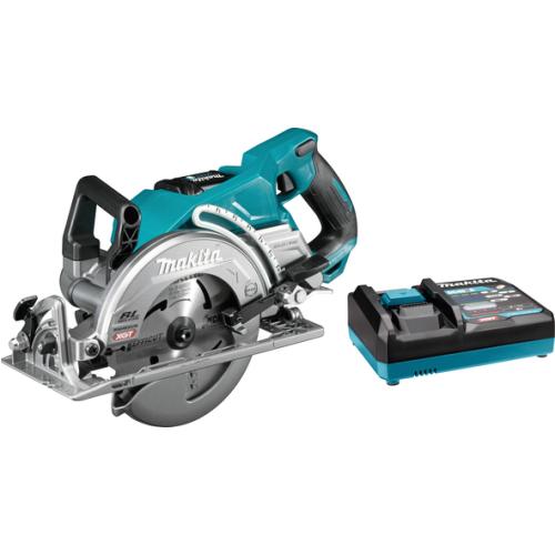 Акумуляторна дискова пила Makita XGT 40 V MAX RS001GM101, 185 мм