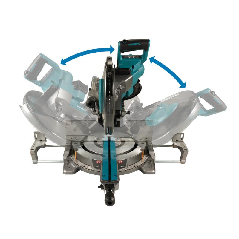 Акумуляторна торцева пила з протяжкою Makita LS003GZ01 40V XGT, 305mm