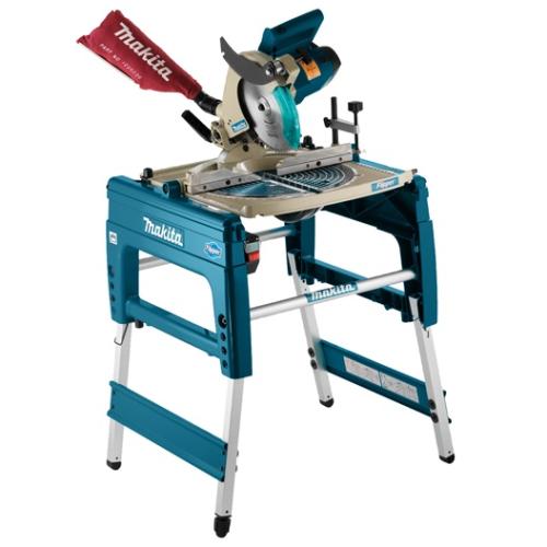 Торцювальна пила зі столом Makita LF1000, 1650 Вт, диск 260 мм