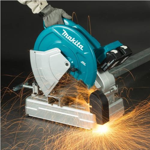 Акумуляторна монтажна пила Makita DLW140Z LXT 18V+18V, 355 мм
