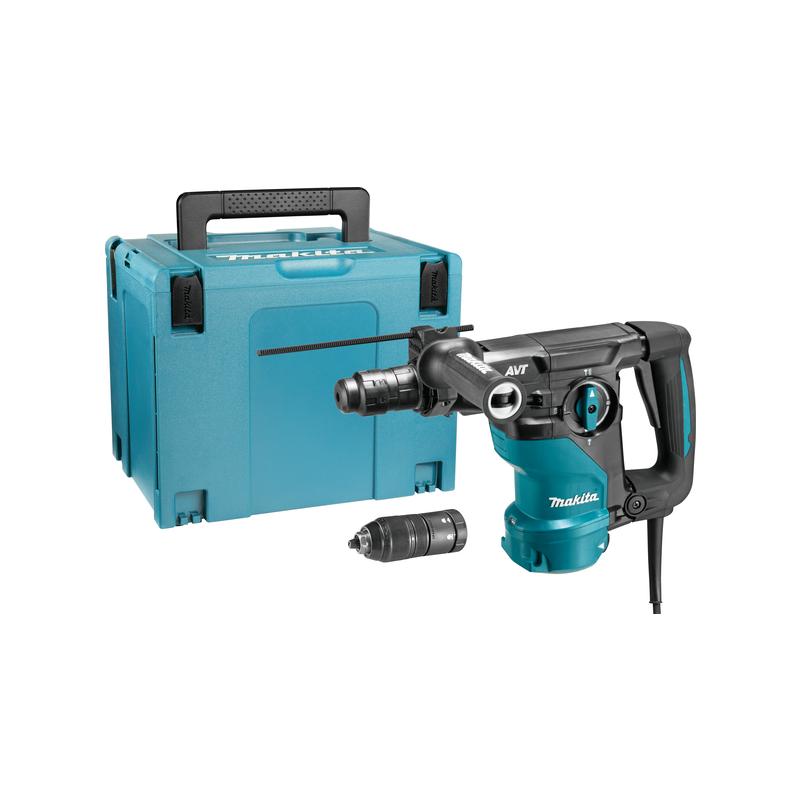 Перфоратор Makita HR3012FCJ SDS-Plus, 1050 Вт, 3.9 Дж
