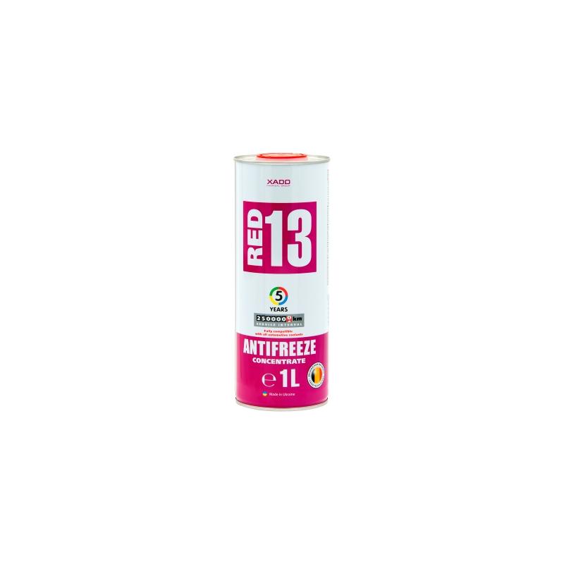 Антифриз для двигуна XADO Antifreeze Red 13 Концентрат 1л