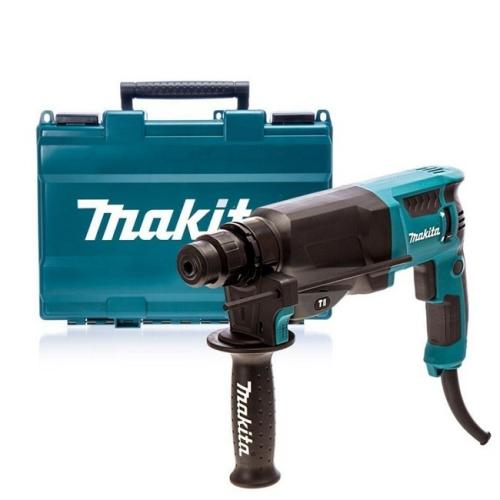 Перфоратор Makita HR2630 SDS-Plus, 800 Вт, 2.4 Дж