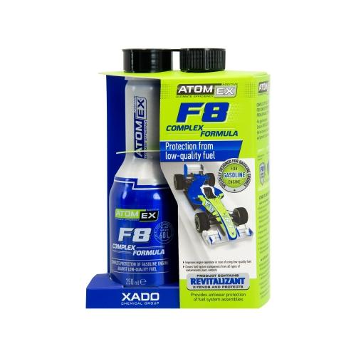 Захист двигуна внутрішнього згоряння (бензин) XADO ATOMEX F8 Complex Formula