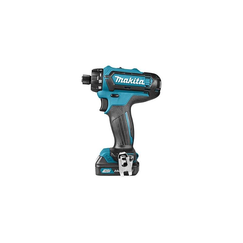 Акумуляторний дриль-шурупокрут Makita DF031DSAE CXT, 10,8В Slider, 2Аг х 2шт, кейс, 30/14Нм