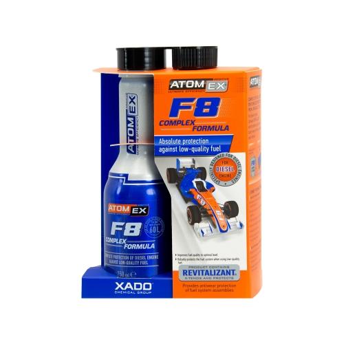 Захист двигуна внутрішнього згоряння (дизель) XADO ATOMEX F8 Complex Formula