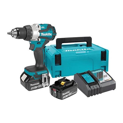 Акумуляторний дриль-шурупокрут Makita DDF489RTJ, 18В LXT, 73 Нм
