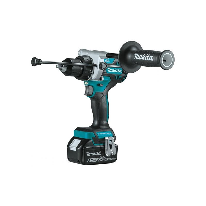 Акумуляторний ударний дриль-шурупокрут Makita DHP486RTJ, 18В LXT, 130 Нм