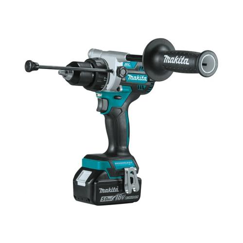 Акумуляторний ударний дриль-шурупокрут Makita DHP486RTJ, 18В LXT, 130 Нм