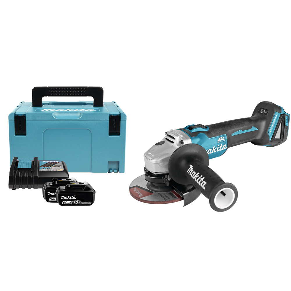 DGA504RTJ кутова шліфмашина Makita DGA504RTJ 125 мм