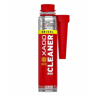 Очисник паливної системи XADO RED CLEANER з ефектом розкоксування (дизель)