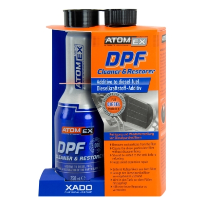 Очисник сажового фільтра XADO ATOMEX DPF Cleaner