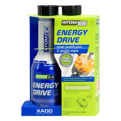 Підсилювач потужності бензинового двигуна XADO ATOMEX Energy Drive