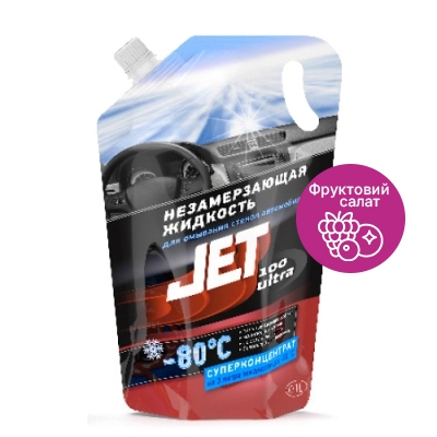 Незамерзаюча рідина для скла XADO JET 100 ULTRA -80°С Фруктовий салат