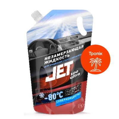 Незамерзаюча рідина для скла XADO JET 100 ULTRA -80°С Тропік