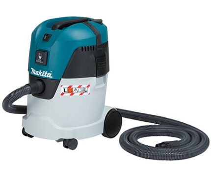 Пилосос будівельний універсальний Makita VC2512L, 1000 Вт, 25 л, 2 трубки, 3 насадки