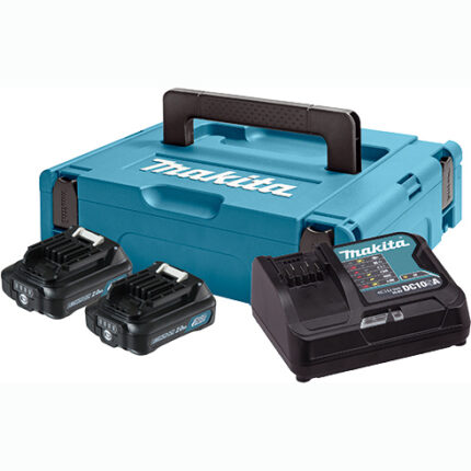 Набір акумуляторів Makita CXT BL1020B 2×2.0Ah + DC10SA