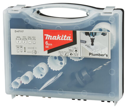 Набір коронок сантехніка (6 шт.) 192229384457 мм