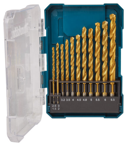 Набір свердел по металу HSS-TiN 13 шт.