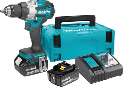 Акумуляторний ударний дриль-шурупокрут Makita DHP489RTJ