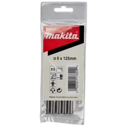 Свердло HSS-G по металу 9x125 мм (5 шт.)