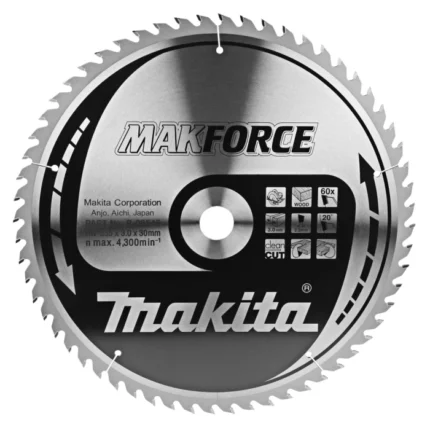 Диск пиляльний по деревині MAKForce 355x30 мм 60Т