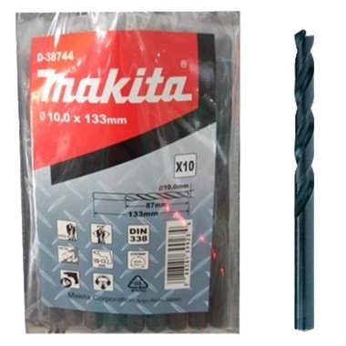 Свердло HSS-R по металу 10x133 мм (10 шт.)