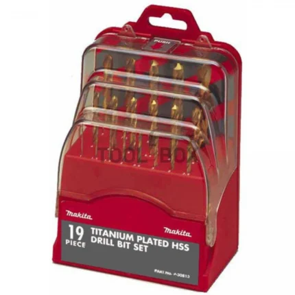 Набір свердл HSS-TiN (19 шт.)